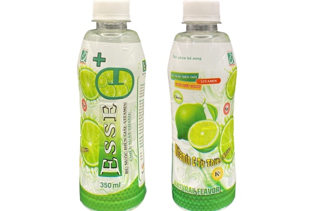 BÙ NƯỚC ĐIỆN GIẢI ESSE VITAMIN C ( 250 ml/chai ) HƯƠNG CHANH KHÔNG ĐƯỜNG