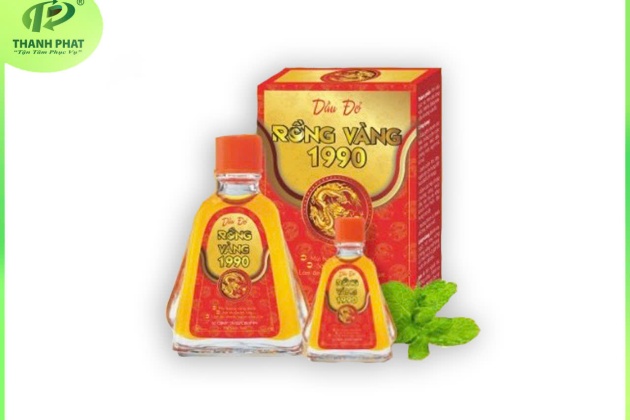 DẦU ĐỎ RỒNG VÀNG 1990 ( 7ml / chai )