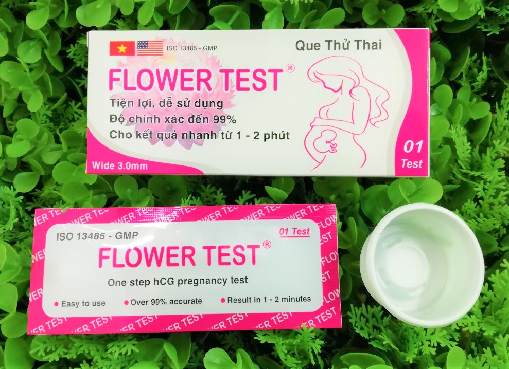 Que Thử Thai Flower Test