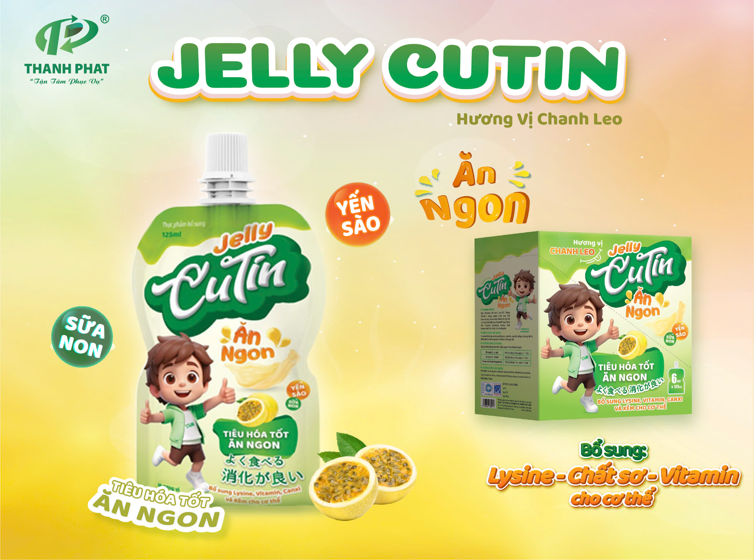 Jelly Cutin - Vị Chanh dây