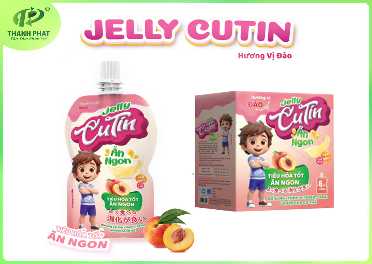 Jelly Cutin - Vị Đào